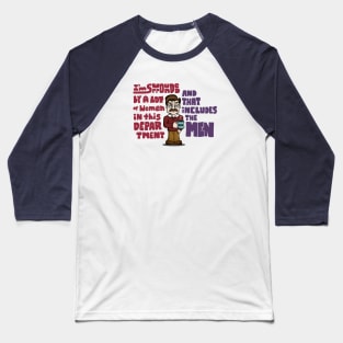 Ron Swanson Thoughts - Women Baseball T-Shirt